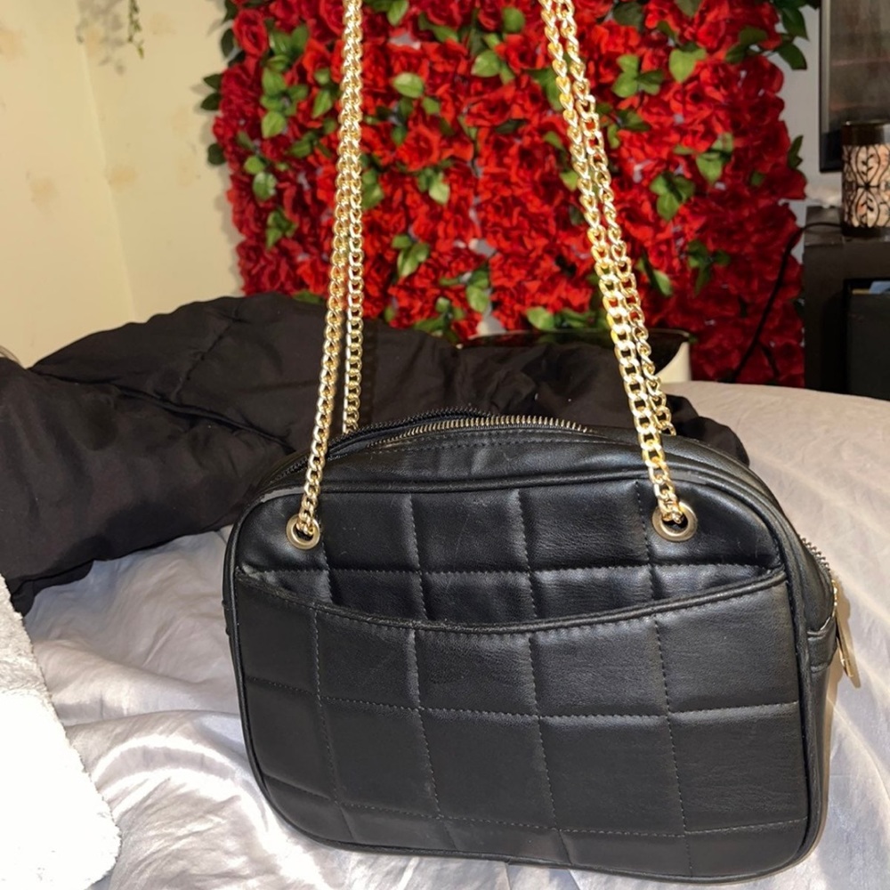 Black crossbody bag